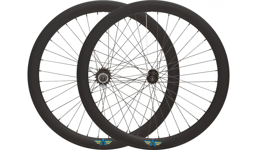 AeroFix 50mm Matte Black Wheelset